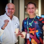 Bart Callens, Cluster General Manager of host venue SAii Laguna Phuket with Phuket Hotels Association President Bjorn Courage, also organisers of the inspirational event.