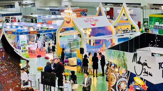 Tourism Authority of Thailand, stand at ATF 2024.