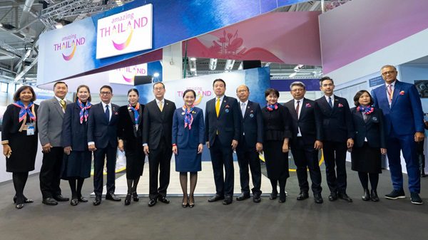 Her Royal Highness Princess Ubolratana was at the TAT Thailand stand on 5 March 2024, as TAT leads strong Thai delegation to ITB Berlin 2024.