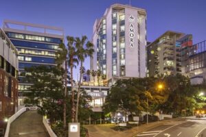 Amora Hotel Brisbane opened in Q1 2024 following an AUD 30 million transformation.