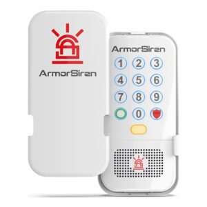 Revolutionary Portable Alarm ArmorSiren AS100.